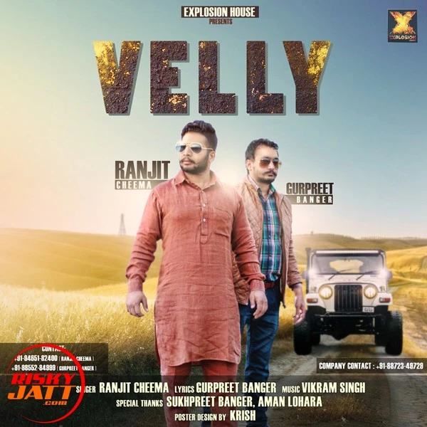 Download Velly by Ranjit Cheema top 100 mp3 song