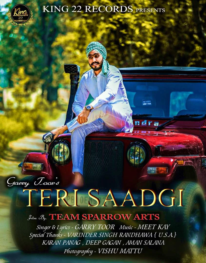 Download Teri Saadgi by Garry Toor top 100 mp3 song