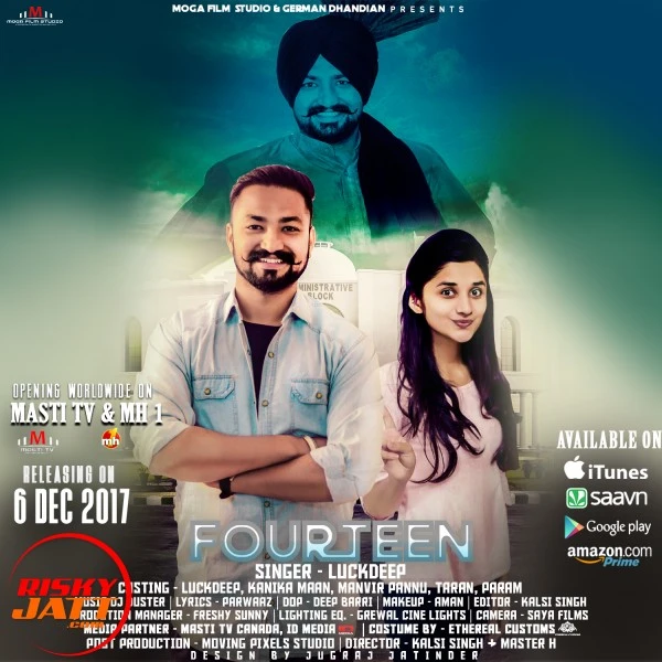Download Fourteen Lyrics by Luckdeep mp3 song