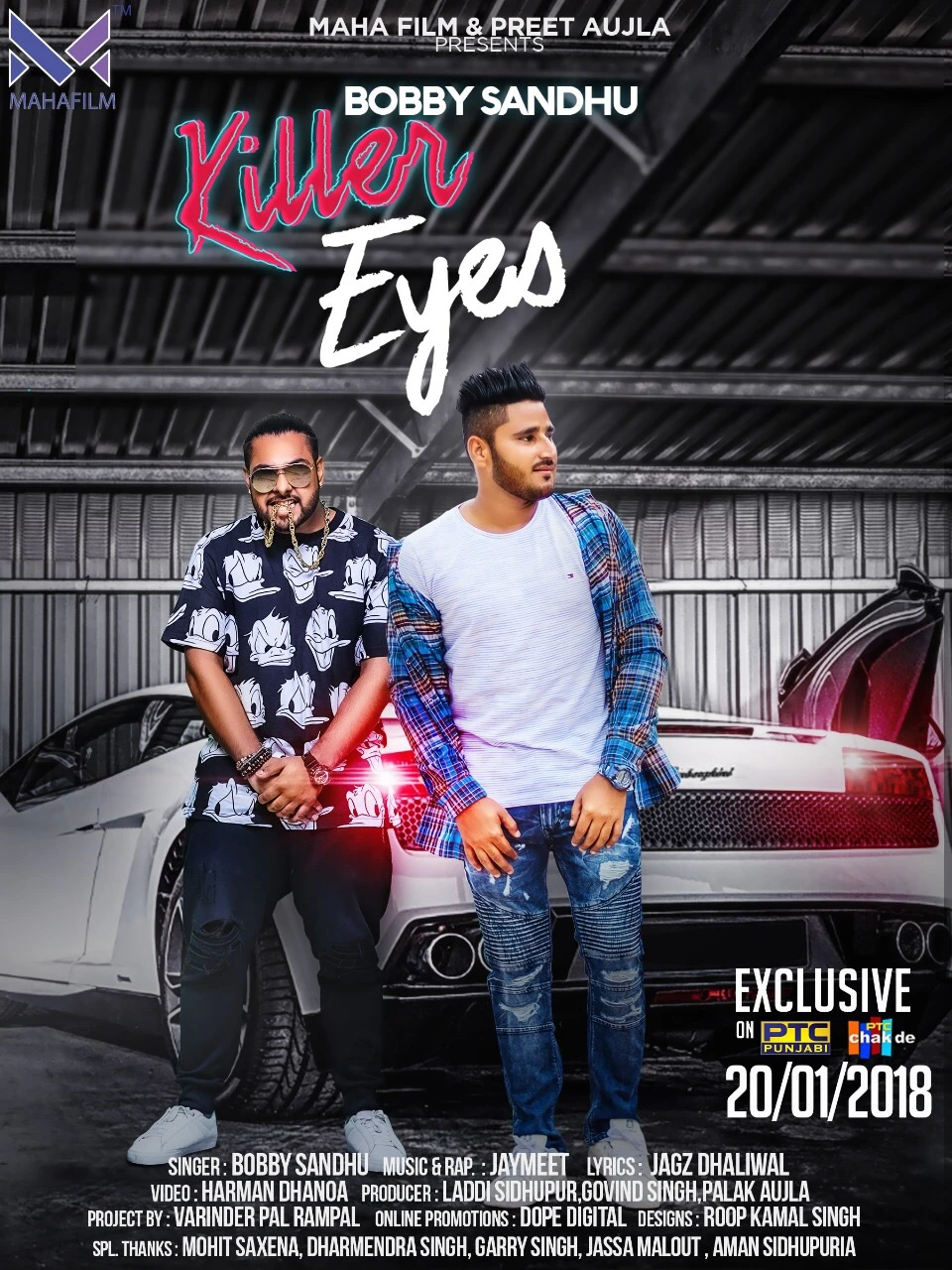Download Killer Eyes by Bobby Sandhu and Jaymeet top mp3 song