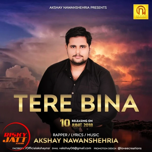 Download Tere Bina Lyrics by Akshay Nawanshahriya mp3 song