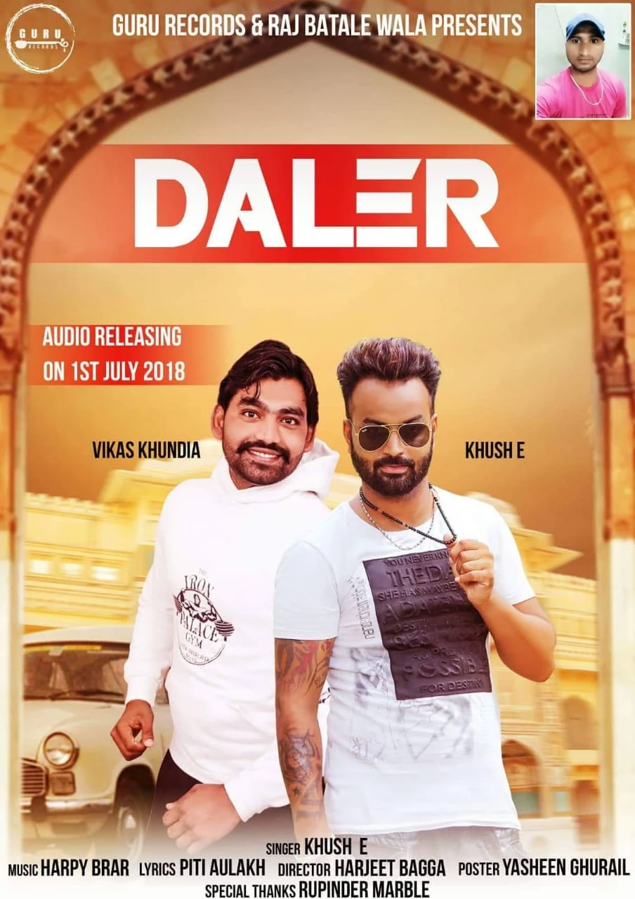 Download Daler by Khush E top 100 mp3 song