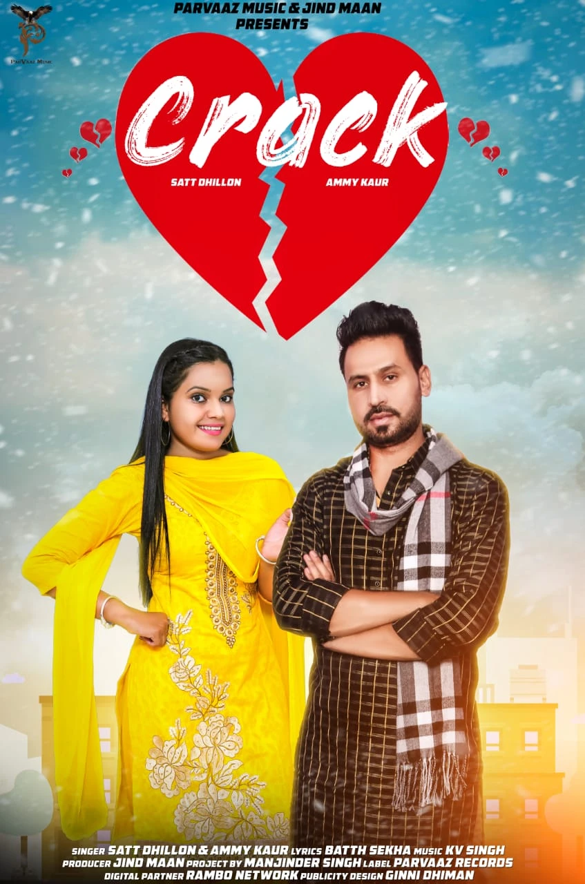 Download Crack by Satt Dhillon and Ammy Kaur top 100 mp3 song