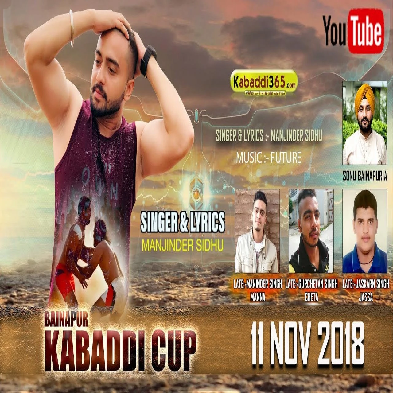 Download Kabaddi Cup by Manjinder Sidhu top 100 mp3 song