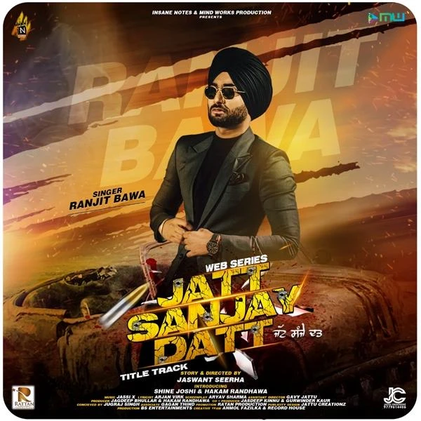 Download Jatt Sanjay Datt Lyrics by Ranjit Bawa mp3 song