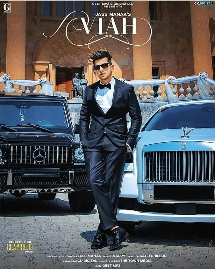 Download Viah by Jass Manak top 100 mp3 song