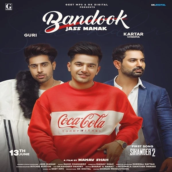 Download Bandook by Jass Manak top 100 mp3 song