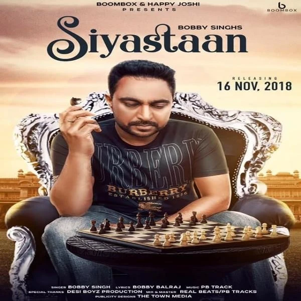 Download Siyastaan by Bobby Singh top 100 mp3 song