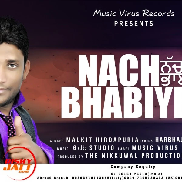 Download Nach Bhabiye Lyrics by Malkit Hirdapuria mp3 song