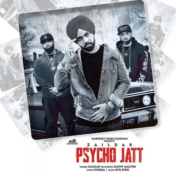 Download Psycho Jatt by Zaildar top 100 mp3 song
