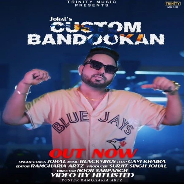 Download Custom Bandookan by G Johal top 100 mp3 song