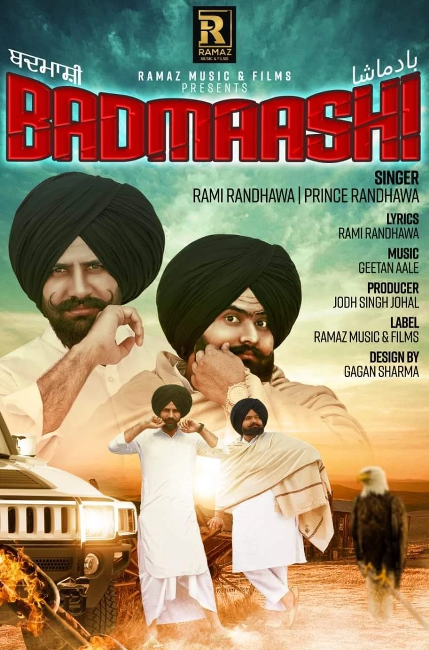 Download Badmaashi by Prince Randhawa and Rami Randhawa top 20 mp3 song