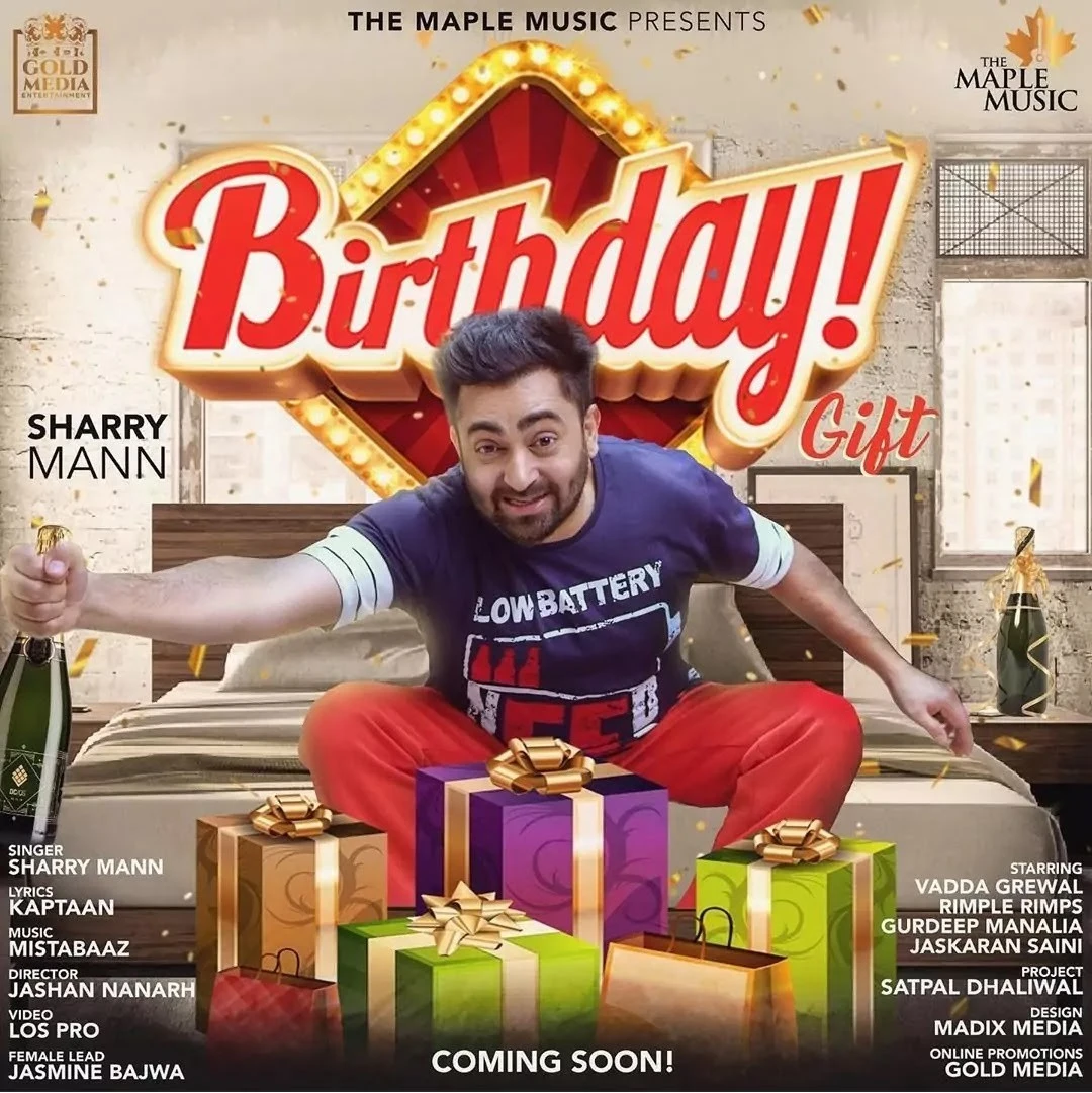 Download Birthday Gift Lyrics by Sharry Mann mp3 song