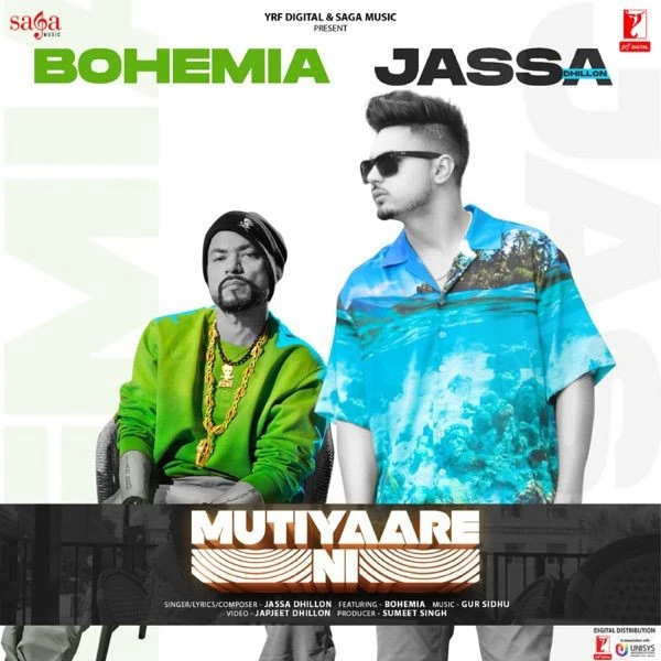 Download Mutiyaare Ni Full Song Lyrics by Jassa Dhillon,Bohemia mp3 song