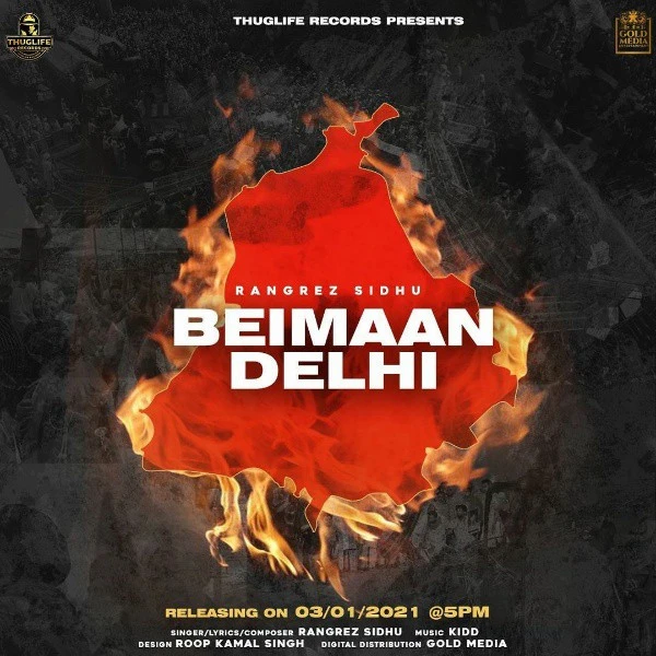 Download Beimaan Delhi by Rangrez Sidhu top mp3 song