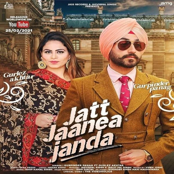 Download Jatt Jaanea Janda by Gurlez Akhtar and Gurpinder Panag top mp3 song