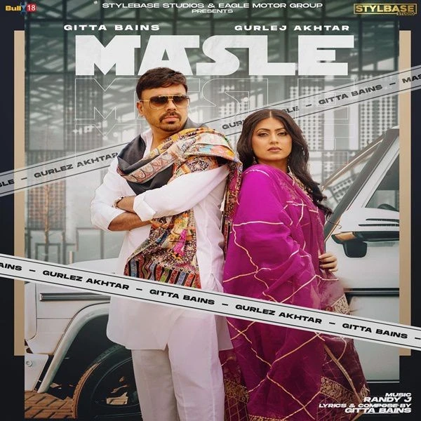 Download Masle by Gurlej Akhtar and Gitta Bains top 100 mp3 song