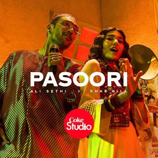 Download Pasoori by Shae Gill and Ali Sethi top 100 mp3 song