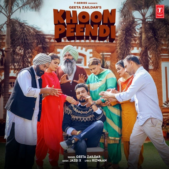 Download Khoon Peendi Lyrics by Geeta Zaildar mp3 song