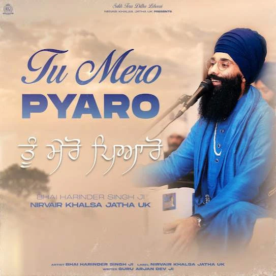 Download Tu Mero Pyaro by Nirvair Khalsa Jatha UK top 50 mp3 song