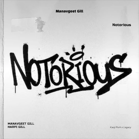 Download Notorious by Manavgeet Gill top 100 mp3 song