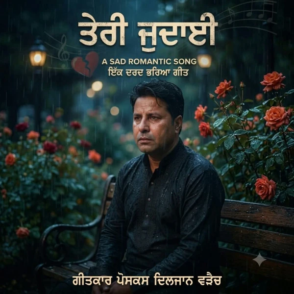 Download Teri Judai Lyrics by AI mp3 song